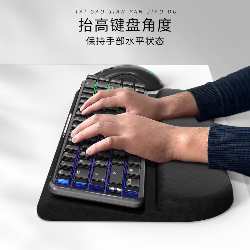Ergonomic Keyboard Hand Support Mechanical Keyboard Bracket Elevated Integrated Keyboard Rack Desktop Rack Tilt Thickened Bracket - image 3