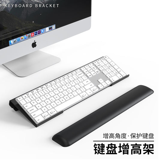 Ergonomic Keyboard Stand Increased Z-Shaped Keyboard Stand Desktop Tilt Transparent Acrylic Stand Keyboard Hand Rest - image 1