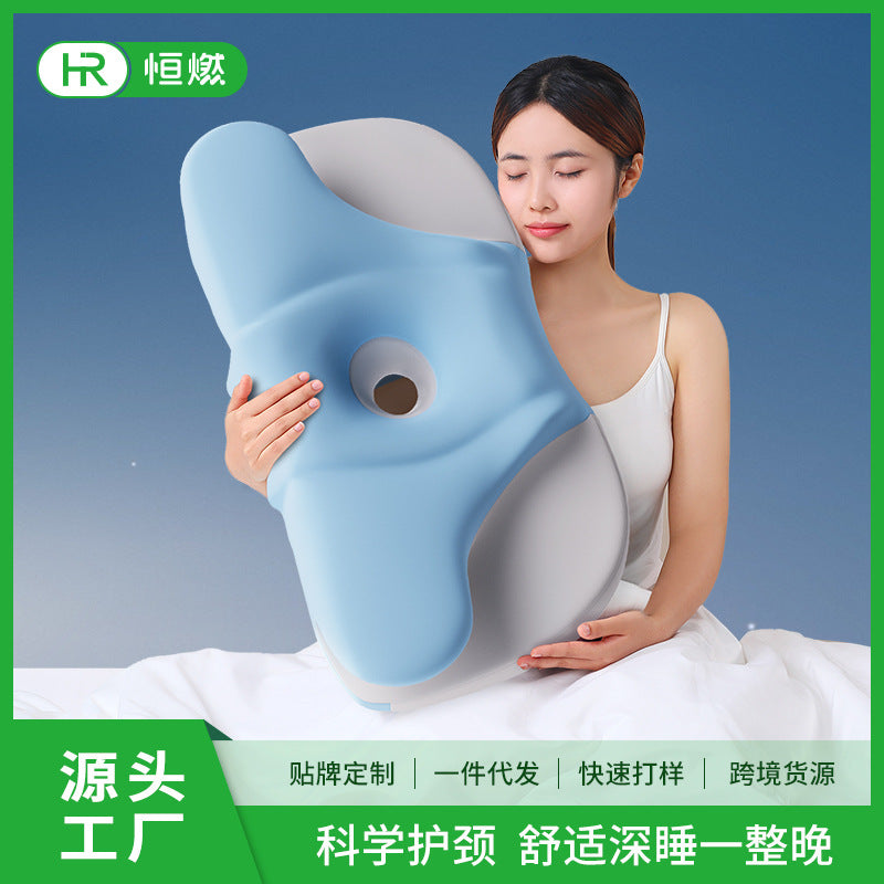 Pillow Cervical Spine Protection Deep Sleep Pillow Memory Foam Slow Rebound Pillow Adult Head Sleeping Hotel Memory Pillow - image 1