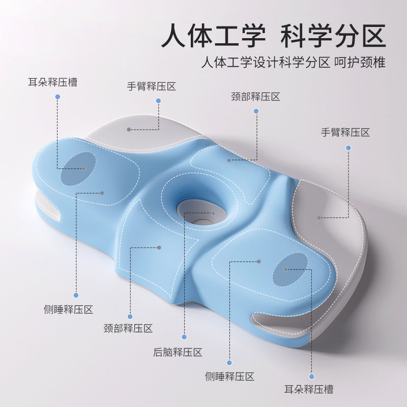 Pillow Cervical Spine Protection Deep Sleep Pillow Memory Foam Slow Rebound Pillow Adult Head Sleeping Hotel Memory Pillow - image 2