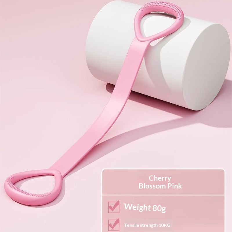 Yoga Back-Opening Training Tool High-Elastic Figure-8 Resistance Band