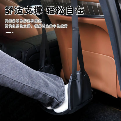 In-Car Footrest Hammock, Creative Foot Hammock, Desk Hanging Footrest, Outdoor Footrest Hammock - image 3