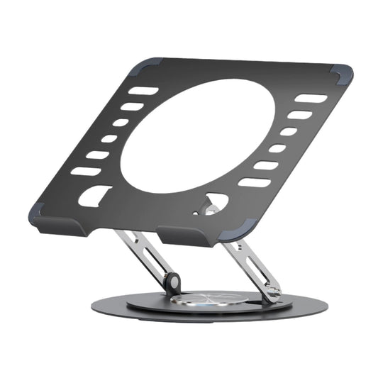 Laptop Stand 360-degree Rotating Adjustable Lifting Bracket Portable Storage Office Tablet Support - image 2