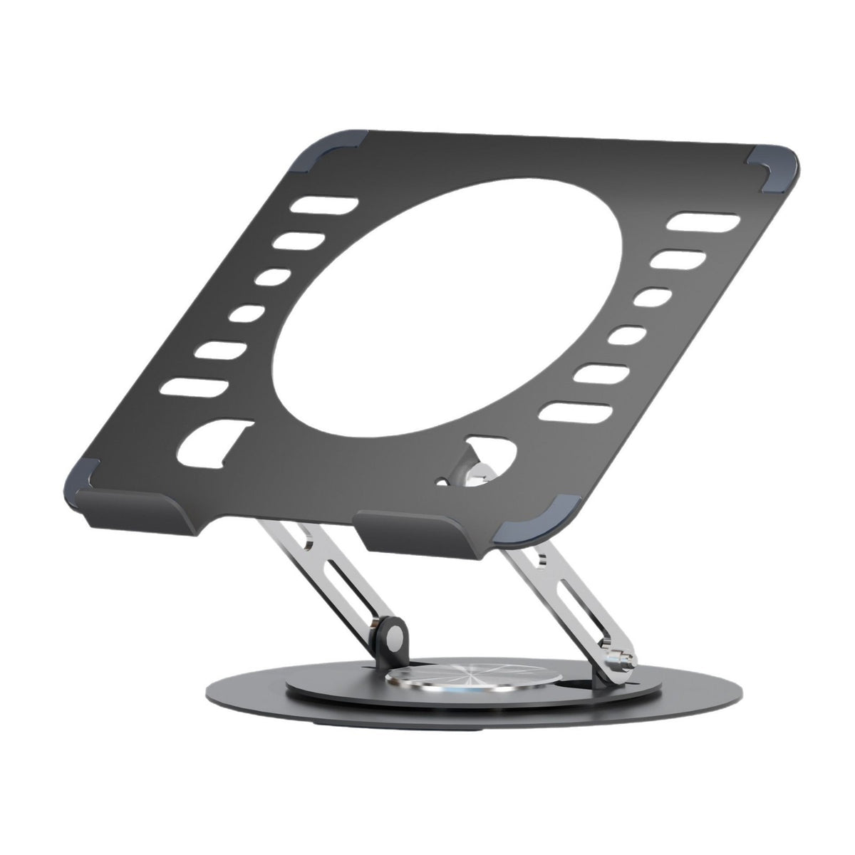 Laptop Stand 360-degree Rotating Adjustable Lifting Bracket Portable Storage Office Tablet Support - image 5
