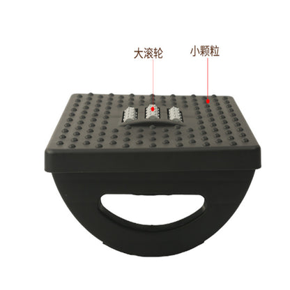 Manufacturer's Foot Pedal Household Children's Sofa Semi-Circular Rocking Footrest Footstool Non-Slip Office Under-Desk Footrest Stool - image 4
