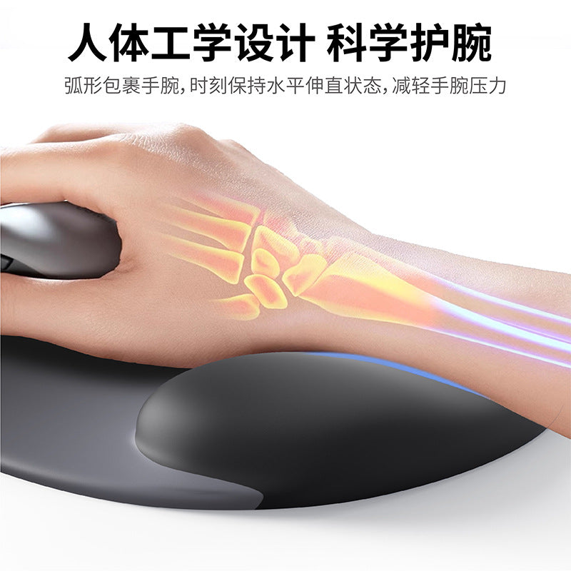 Gradient mouse pad wrist plus logo wrist pad mouse hand wrist rest computer silicone mouse pad girls wholesale - image 3