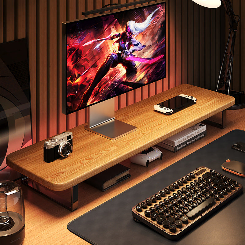 Gaming Room Desktop Computer Monitor Elevated Storage Rack Desktop Storage Rack Bracket Extended Laptop Stand - image 1
