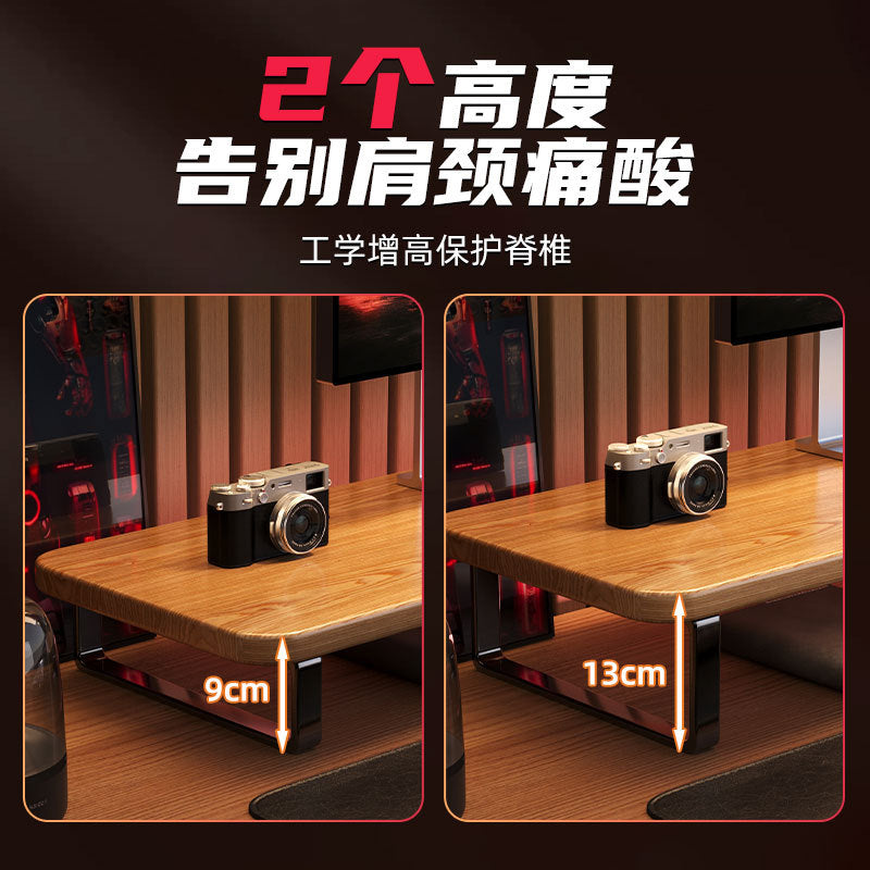 Gaming Room Desktop Computer Monitor Elevated Storage Rack Desktop Storage Rack Bracket Extended Laptop Stand - image 2