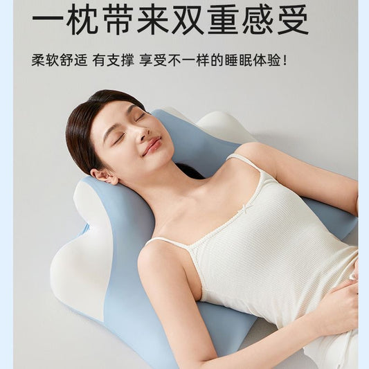 Cross-border foreign trade multi-functional memory cotton prone pillow multi-posture neck pillow bedroom pillow side pillow live generation - image 2
