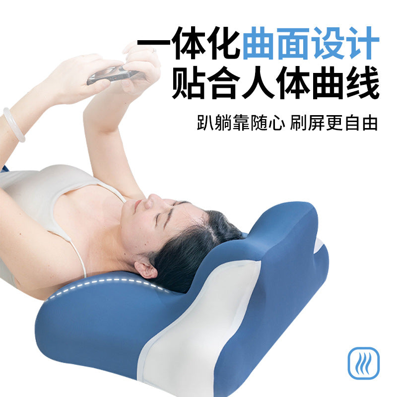 Cross-border foreign trade multi-functional memory cotton prone pillow multi-posture neck pillow bedroom pillow side pillow live generation - image 3