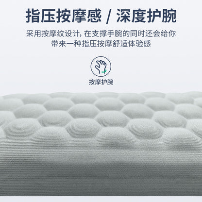 Factory Direct Sales Memory Foam Mouse Pad Wrist Rest Mechanical Keyboard Wrist Rest Office Solid Color Wrist Pad Wholesale - image 3