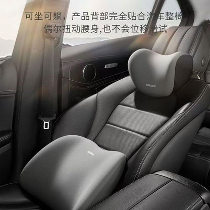 Car Headrest Neck Pillow Lumbar Pillow Car Pillow Car Neck Pillow Memory Seat Backrest Waist suit Cushion - image 3