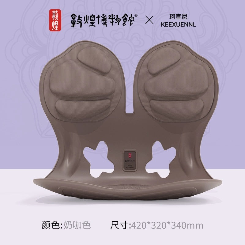 Kexuan Ni Dunhuang Waist Support Cushion Ergonomic Sedentary Artifact Office Backrest Integrated Adult Chair Cushion Waist - image 3