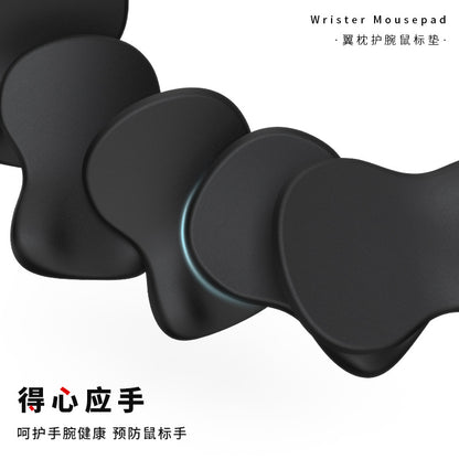 Wrist Mouse Pad Ergonomic Silicone Memory Foam Hand Rest Wrist Protection Anti-Slip Girls Mouse Wrist Pad Palm Rest - image 2