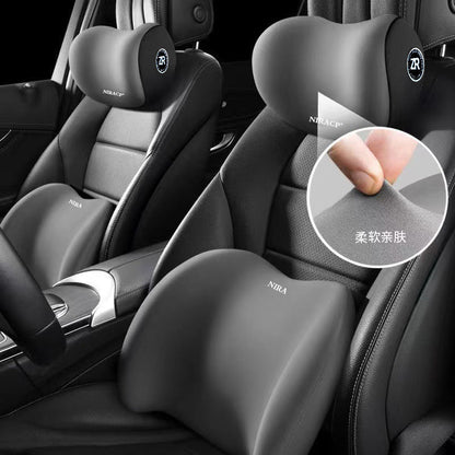 Car Headrest and Lumbar Support Set, Free Shipping, Car Cushion, Memory Foam Lumbar Support, Car Supplies, Neck and Waist Support Pillow - image 3