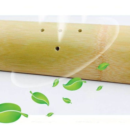 Stretching the Cervical Spine】Bamboo Cervical Spine Pillow, Solid Wood Cylindrical Hard Pillow, Semi-Circular U-Shaped Traction Pillow for Cervical Spine Protec - image 4