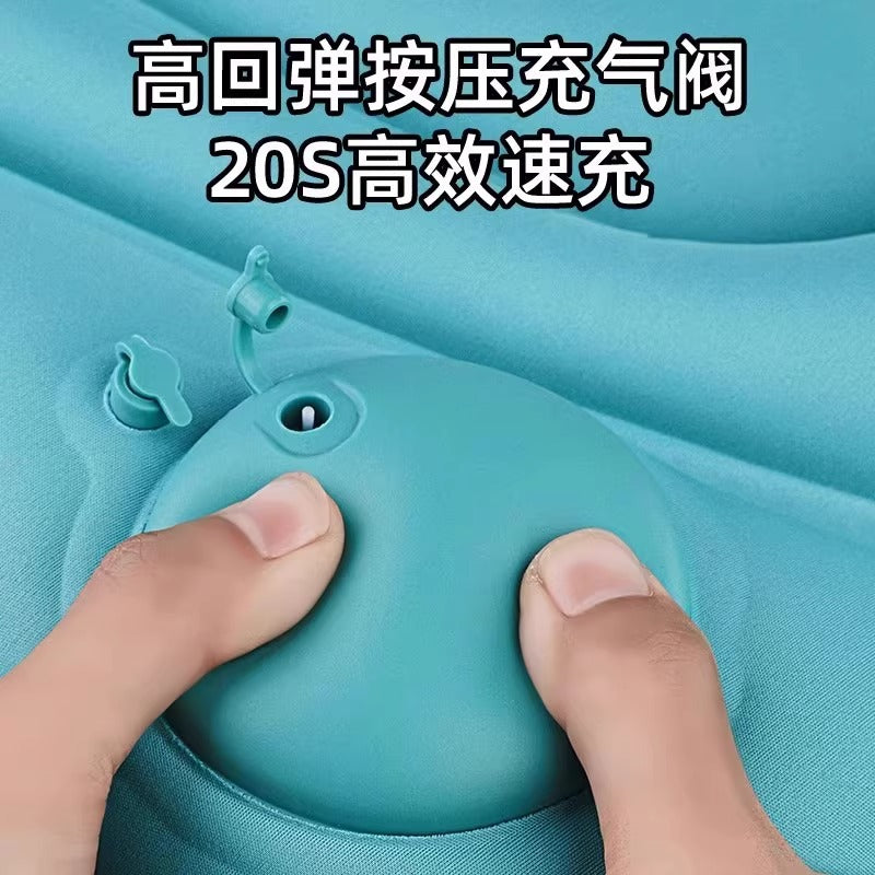 Inflatable Lumbar Cushion for Long-Distance Flights, Travel Lumbar Pillow, Lumbar Support Cushion, Lumbar Support for Sleeping, Universal High-Speed Rail Portab - image 3