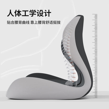 Waist-Protecting Integrated Seat Cushion for Car, Adult Seat Cushion, Office Student Lumbar Support Back Cushion, Integrated Posture Correction Memory Foam Cushion - image 3