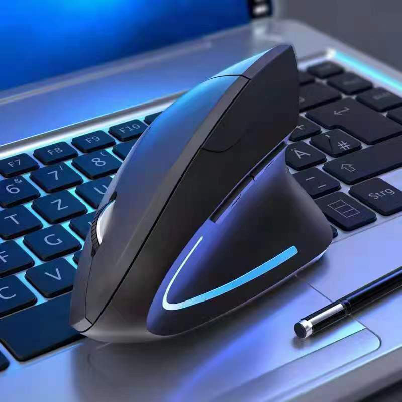 Wireless Optical Mouse Laptop Vertical Mouse Vertical Optical Mouse Ergonomic Design Mouse - image 4