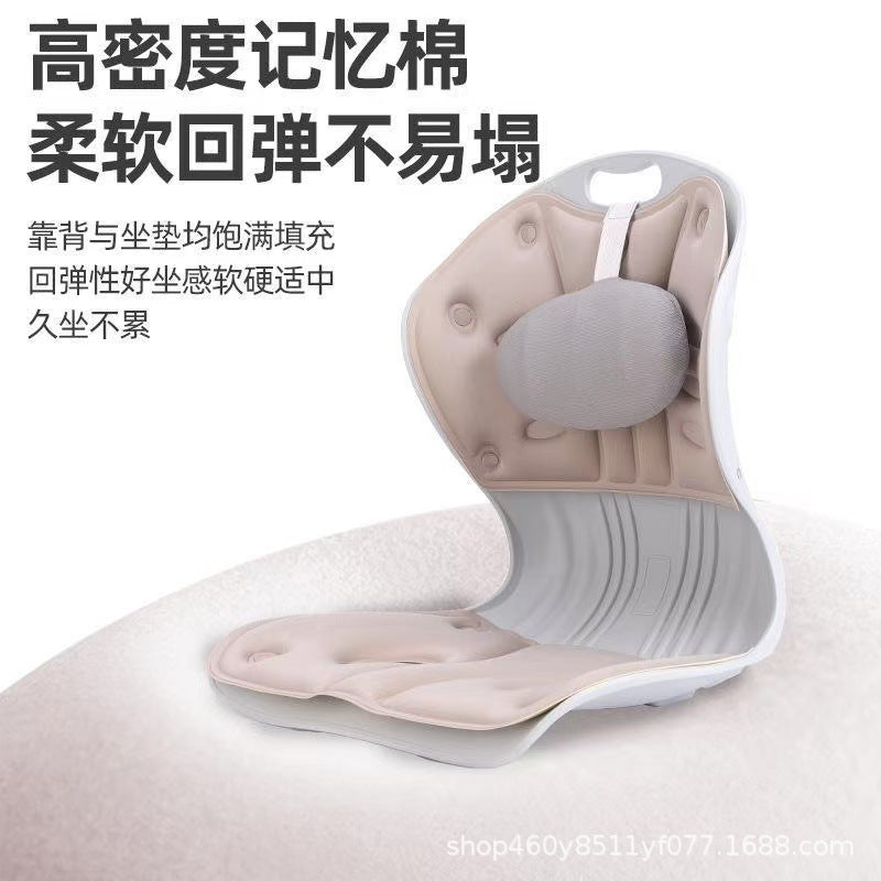 ♩ Waist Support Seat Cushion for Long Periods of Sitting in the Office, Waist Support and Back Cushion, One-Piece Molded Posture Correction Chair for Breastfeeding Students - image 3