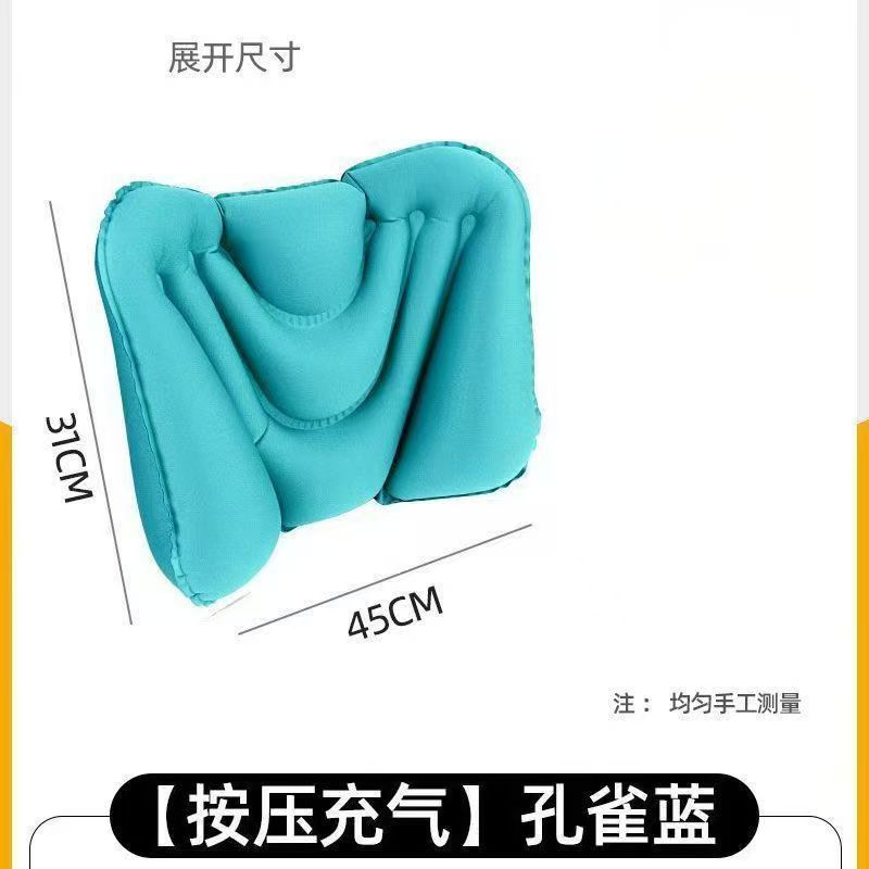 Press-Type Inflatable Lumbar Cushion for Long-Distance Flights, Travel Lumbar Support Cushion, Lumbar Cushion, Artifact, High-Speed Rail Portable - image 3