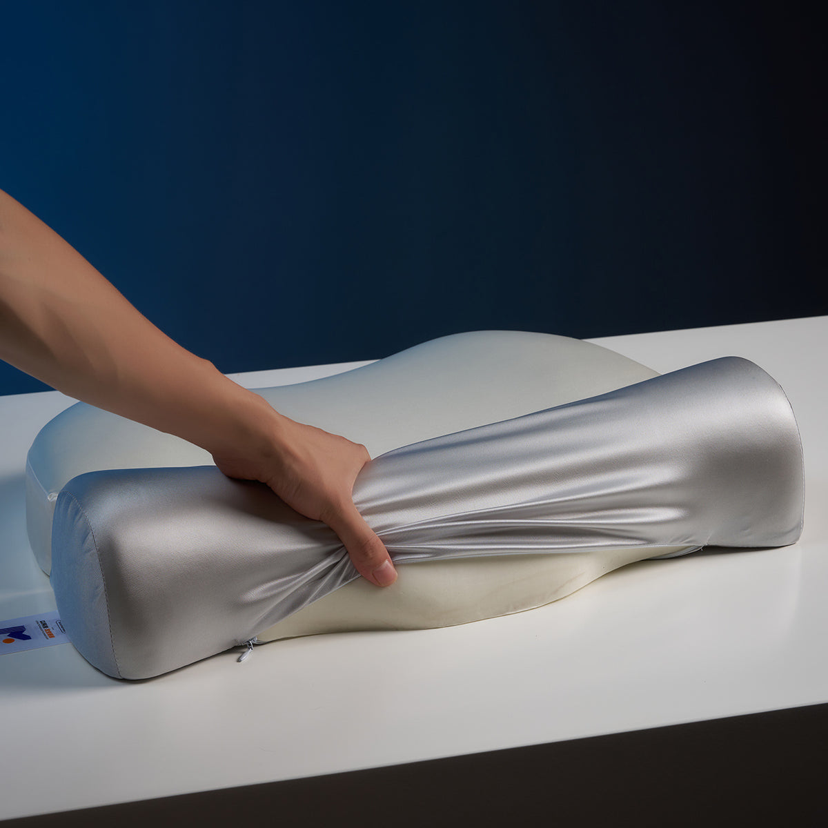 Anti-Bending Pillow for Cervical Spine Protection, Memory Foam Pillow Core for Sleep Aid, Home Use for Adults, Slow Rebound, Whole Head Support, Cross-Border Tr - image 4