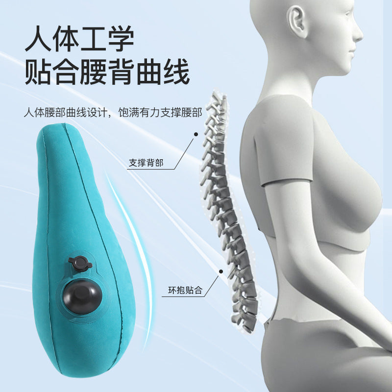 Backbreeze Inflatable Lumbar Pillow