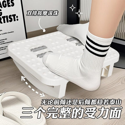 Footrest Office Footstool Anti-Cross-Legged Artifact Footstool Footrest Footrest Footrest Foot Support - image 1
