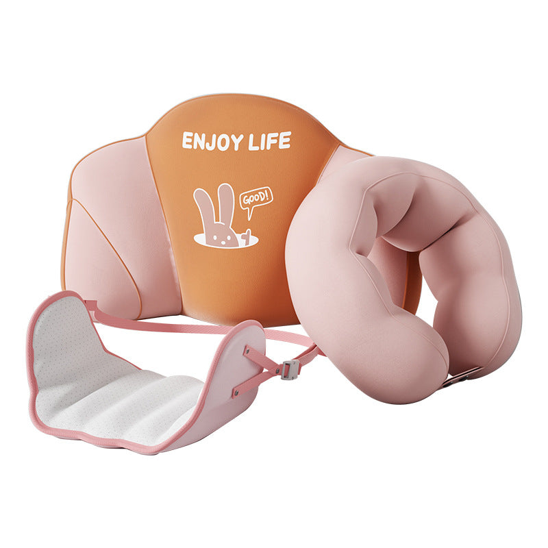 New Pvc Outdoor Products Inflatable U-Shaped Pillow Lumbar Support Cross-Border Multi-Scenario Cervical Pillow Pillow Cushion Four-Piece Set - image 5