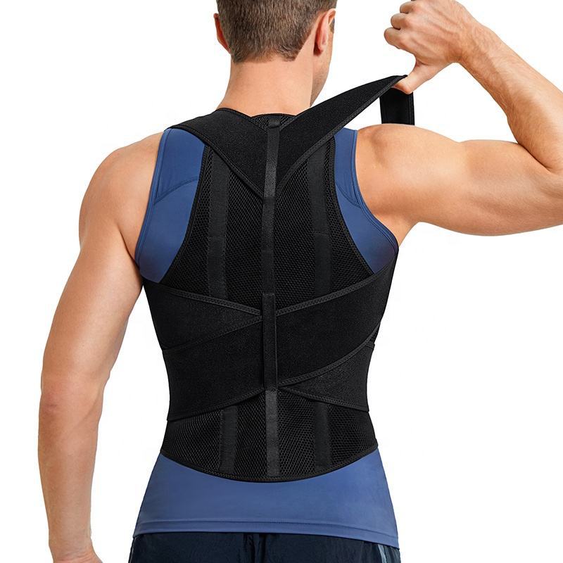 Cross-Border Hot-Selling Unisex Back Correction Belt Shoulder and Back Posture Corrector Sports Posture Adjustment Shaping Vest - image 1