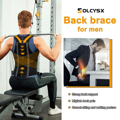 Cross-Border Hot-Selling Unisex Back Correction Belt Shoulder and Back Posture Corrector Sports Posture Adjustment Shaping Vest - image 3