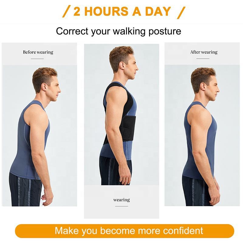 Cross-Border Hot-Selling Unisex Back Correction Belt Shoulder and Back Posture Corrector Sports Posture Adjustment Shaping Vest - image 4