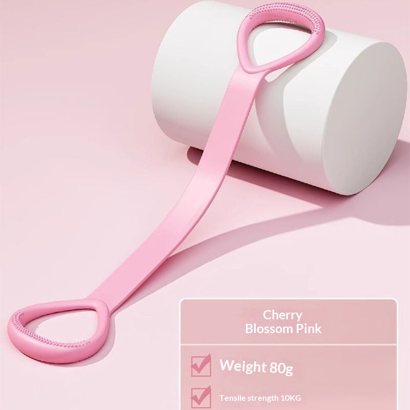 Yoga Back-Opening Training Tool High-Elastic Figure-8 Resistance Band