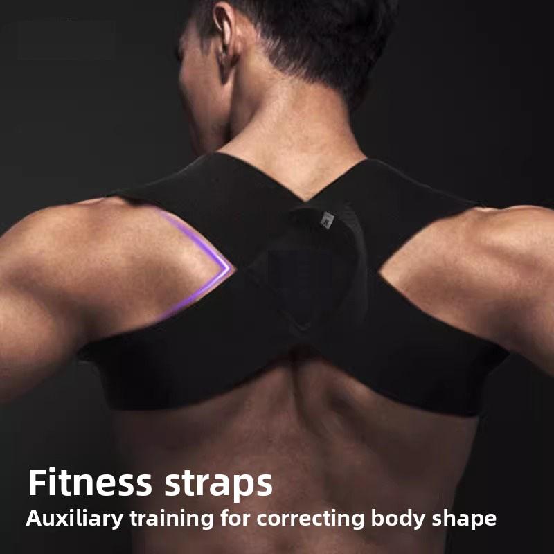 Fitness Heavy Shoulder Straps, Adjustable Fitness Posture Corrector Training…