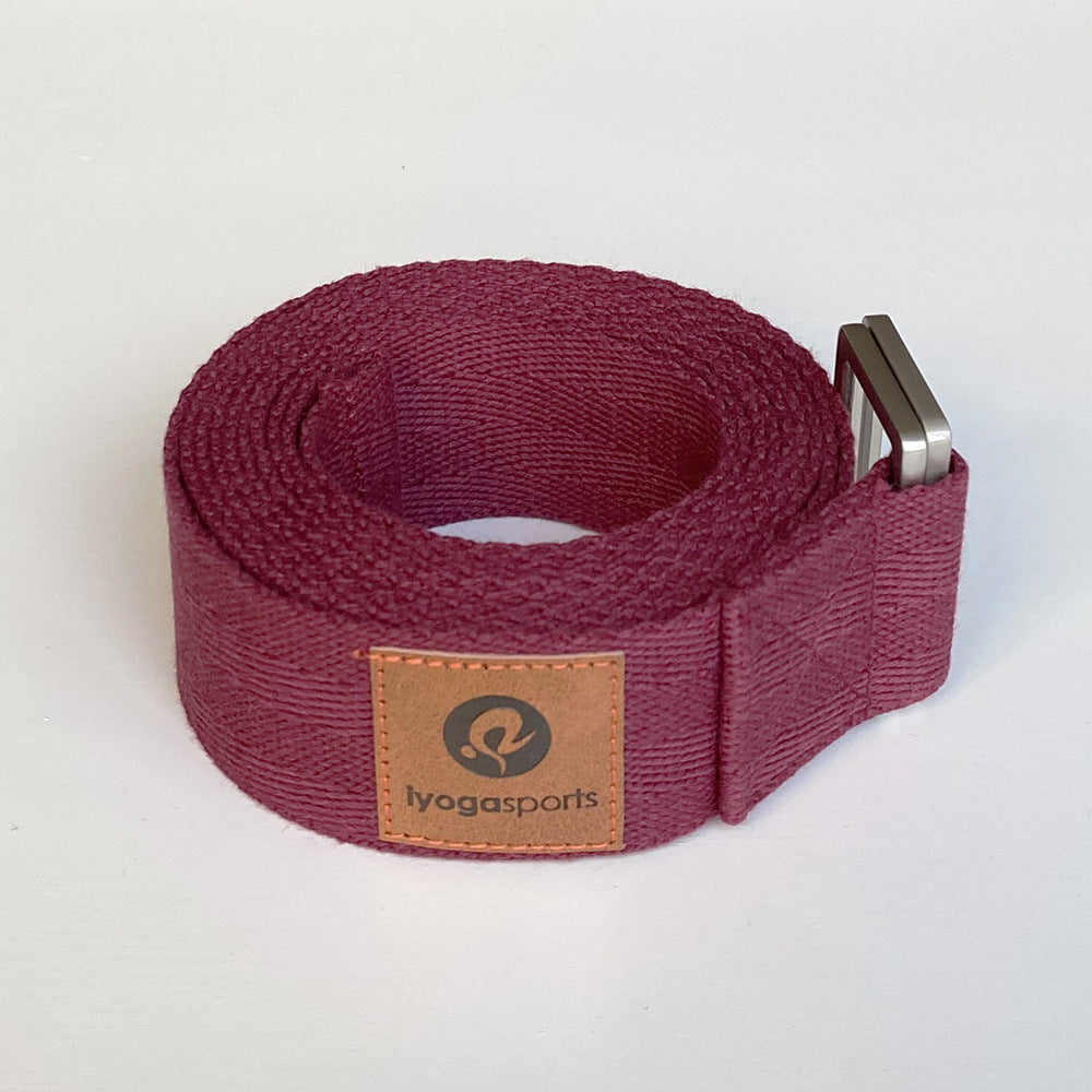 Pure Cotton High-quality Yoga Stretch Strap For Back Opening