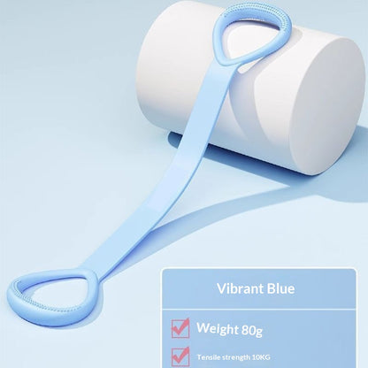 Yoga Back-Opening Training Tool High-Elastic Figure-8 Resistance Band