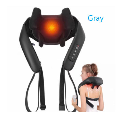 Neck And Shoulder Massager For The Cervical Spine