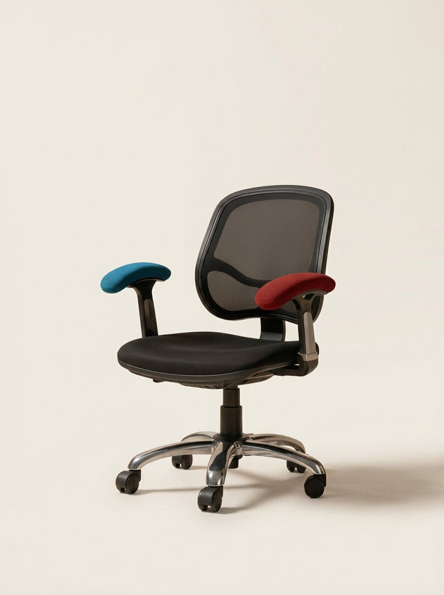 Armwrap Elastic Office Chair Armrest Covers – Non-Slip, Pair