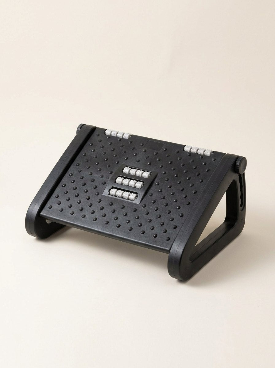 Steprest Adjustable Foot Pedal Footstool