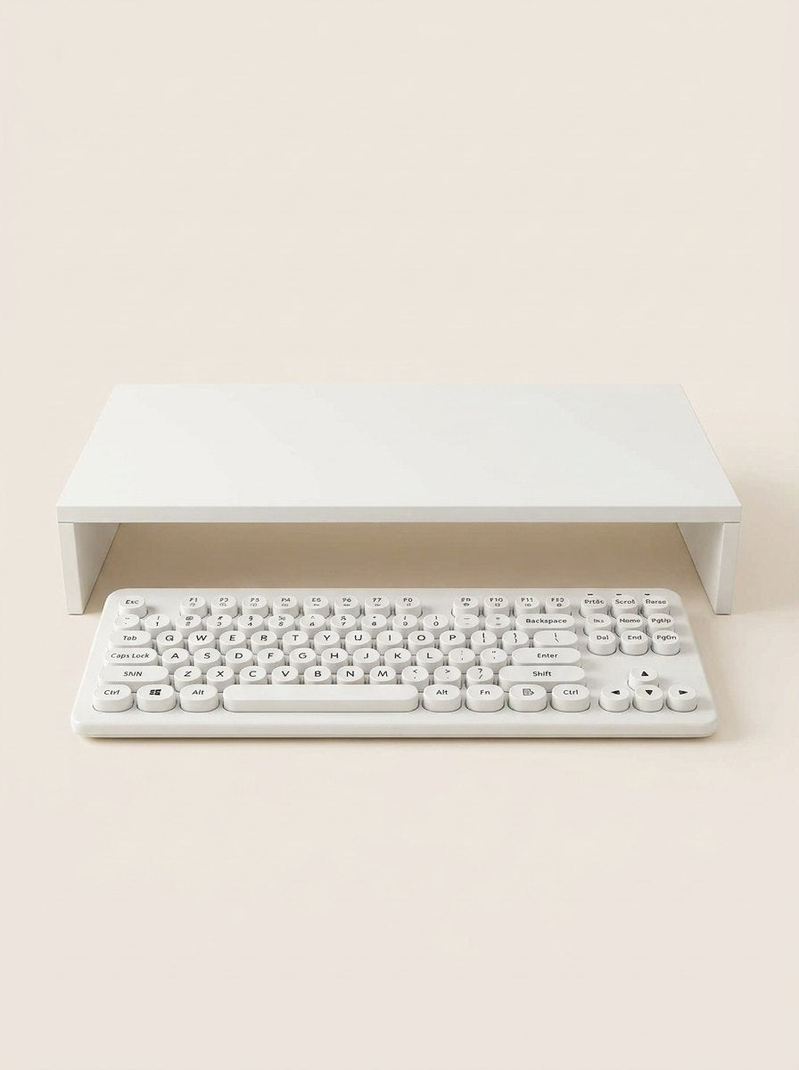 Tierrise Elevated Laptop Stand and Desktop Organizer Shelf