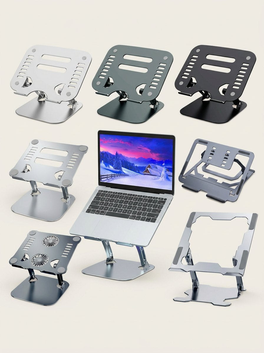 Ventloft Aluminum Adjustable Laptop Stand – Height Lift, Cooling